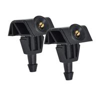 MUEOSI 2 unids/set boquilla rociadora de agua for limpiaparabrisas delantero, for NISSAN, TIIDA SYLPHY, for X-TRAIL, Venucia D50 R50 junta de tubo de manguera Boquilla lavaparabrisas(2pcs wiper nozzle