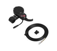 MUEOSI 36V-60V Dashboard Jh-01 Interruptor del acelerador de 6 pines, visualización de velocidad de electricidad, pantalla LCD de instrumentos, piezas de scooter eléctrico, pantalla de medidor de