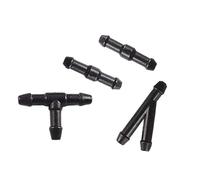 MUEOSI 5 unids/set 2m manguera de lavado de parabrisas de coche escobilla de limpiaparabrisas de coche automotriz tubo de chorro de parabrisas boquilla de limpiaparabrisas manguera de agua tubo de flu