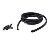 MUEOSI 5 unids/set 2m manguera de lavado de parabrisas de coche escobilla de limpiaparabrisas de coche automotriz tubo de chorro de parabrisas boquilla de limpiaparabrisas manguera de agua tubo de flu