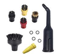 MUEOSI Accesorios Juego de cepillos Redondos Boquillas for cepillos Redondos Boquillas eléctricas for limpiadores a Vapor SC1 SC2 SC3 SC4 SC5 Repuestos para limpiadores a Vapor
