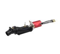 MUEOSI Bomba de chorro de agua for barco, Motor teledirigido 2835/2850/3650 sin escobillas de 26mm, pulverizador, hélice, piezas de propulsor, 1 ud. Eje de transmisión de barco(W 2860 motor w case)