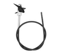 MUEOSI Eje de transmisión de repuesto con hélice, for 798-1 Vector 80/798-4 Vector SR80 RC Barco Vehículos Modelo Piezas P7980110 Eje de transmisión de barco