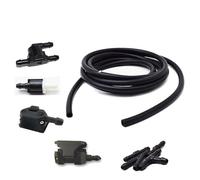 MUEOSI Erick's Wiper 9 Piezas De Boquilla De Lavadora De Brazo De Parabrisas Delantero Jets Manguera De Tubo De Válvula De Retención De 4 Vías, for Renault, Espace 3 Avantime Enviro Boquilla lavaparab