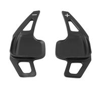 MUEOSI Extensión de Cambio de Marchas for Volante de Coche, for, Serie 3, 5, F10, F30, F80, 325i, 320i, 330i, Todos los años, 2 Unidades Levas de Cambio para Coche(Schwarz)