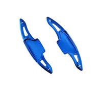 MUEOSI Extensión de Palanca de Cambios for Volante de Coche, for Ford, for Explorer, MK6 ST-Line XLT Sport ST Plug-in, for híbridos 2020 2021 2022 Levas de Cambio para Coche(Blue)