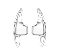 MUEOSI Extensión de Paleta de Cambio de Volante de Coche for, X1 X2 X3 X4 X5 X6 F16 F15 F26 F25 F39 F48 I8 Z4 E89 Serie 2/3/4 F30 F22 F32 Levas de Cambio para Coche(Silver)