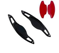 MUEOSI, for Civic, FE 2022 RS Sport Touring Stepwgn Spada 2023 CR-V Pilot Integra Paleta de Cambio de Volante de Coche Pegatinas extendidas Levas de Cambio para Coche(Black Black)