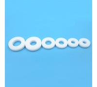 MUEOSI Manguito de sellado de arandela de eje de junta de brida de PTFE de 20 piezas, for barco RC Eje de transmisión de barco(Inner Dia. 3mm)