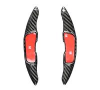 MUEOSI Paleta de cambio de extensión de palanca de cambios de volante de coche de fibra de carbono de 2 piezas, for Mazda, 3 BM BN, for Mazda,6 GJ GL 2014 2015 2016 2017 CX3 CX5 Levas de cambio para c