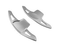 MUEOSI Paletas de Cambio de Volante for Ford Edge Sport 2011 2012, Taurus SHO 2013 2014, Explorer, Limited Levas de Cambio para Coche(Silver)
