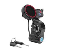 MUEOSI Pantalla LCD de 6 pines, accesorios para patinete eléctrico, para Hitway, pantalla H5 Kickscooter con bloqueo de instrumentos, repuesto de piezas de repuesto para medidor de scooter eléctrico
