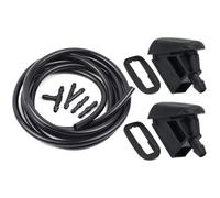 MUEOSI Tubo de manguera con boquilla de chorro de limpiaparabrisas delantero de coche, for Ford, Focus, 2 3, Mondeo, Galaxy C-max, Fiesta, KA Fusion BM5117666AB Boquilla lavaparabrisas(Nozzle and 2m H