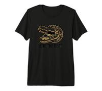 Muerde el Ritmo Hip Hop Gráfico Rapero Old School Camiseta Premium