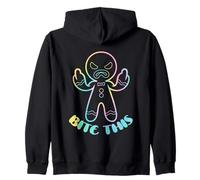 Muerde Este Atrevido Pan de Jengibre Sudadera con Capucha