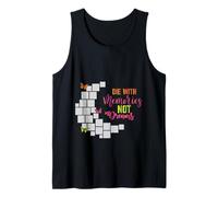 Muere con Recuerdos, no con sueños, Mariposa, inspiradora Camiseta sin Mangas