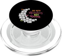 Muere con Recuerdos, no con sueños, Mariposa, inspiradora PopSockets PopGrip para MagSafe