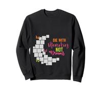 Muere con Recuerdos, no con sueños, Mariposa, inspiradora Sudadera