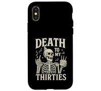 Muerte a mis Treinta Gracioso cumpleaños número 40 Carcasa para iPhone X/XS