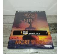 Muerte en el Nilo (Death on the Nile) STEELBOOK [4K + Blu-Ray] - NUEVO