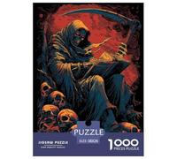 Muerte Puzzles Imposible,desafío para Adultos Interesante Juego EduGatoivo 1000 Piezas Obra De Arte De Juego De para Adultos, Regalos A Partir De 14 Años 38x26cm/1000pcs