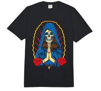 Muerte Santa Halloween Almas Día de Muertos Día de los Muertos Comfort Colors Adult Heavyweight T-Shirt