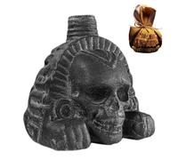 Muerte Sound Maker - Accesorios góticos para bromas de Halloween, silbato fantasma de Halloween, silbato de calavera gritando para supervivencia al aire libre, adultos, jóvenes, casa encantada