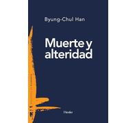 Muerte y alteridad: 0 (Biblioteca de Filosofía)
