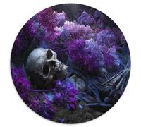 Muerte y Lilas Rompecabezas para Adultos || 1000pcs (67.5x67.5cm) Juegos EduGatoivos De Decoración del Hogar