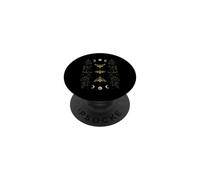 Muertes Cabeza Polilla Místico Whimsigoth Arte Episódico Dibujo PopSockets PopGrip Adhesivo