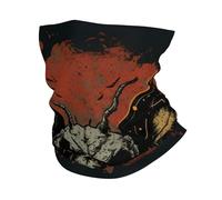 Muertes De Polillas Cráneo Oscuro Horror Vintage Unisex Calentador De Cuello Durable Bandana Elástico Bufanda Facial para Cámping Yoga Motocicleta