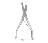 Muescadora de Orejas de Cerdo, Muesca para Marcar Orejas, Versátil, Fácil de Usar, Inoxidable, para Animales de Granja (Muesca de oreja en forma de V)