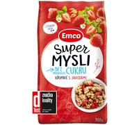 Muesli Emco Super muesli sin azúcar añadido con fresas 500g