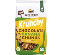 Barnouse Krunchy, Trozos de chocolate y plátano, 450 g