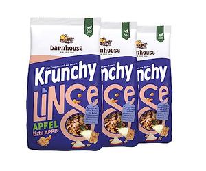 Muesli krunchy proteico lentejas y manzana 325 g