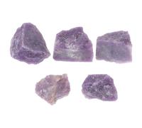 Muestra de Colección de Minerales Púrpura 100g, 2-3cm, Irregular | Material de Mineral Natural, Textura Fina y Brillo Bonito, para Estudio Geológico, Escritorio y Fotos