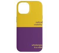 Muestra de pintura de color intersexual de visibilidad radical Carcasa para iPhone 14