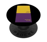 Muestra de pintura de color intersexual de visibilidad radical PopSockets PopGrip Adhesivo