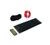 Muestra Led Programable Mensaje de Desplazamiento Led Tienda Signos Flexible Tablero de Visualización Digital DIY App Control Led Panel de Matriz, A