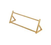 Muestrario de materiales de construcción Metal Tile Display Shelf, Retail Stores/Building Material Markets Floor Standing Tile Rack, for Floor Tile/Wood Panel, Large Capacity(Gold,L 120cm/47.2in)