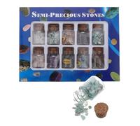 Muestras de Piedra Mineral de Cristal, 1 Caja, Material Didáctico