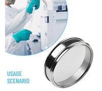 Muestras fácilmente accesibles con los tamices de inspección cromados de 20 cm de diseño eficiente disponibles ahora (malla 18)