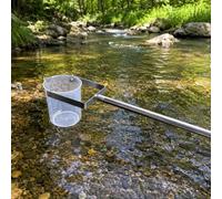 Muestreador Agua TelescóPico Acero Inoxidable 304 Herramienta Muestreo Agua PortáTil Con Graduaciones 500/1000 Ml DiseñO Desmontable Adecuado para Lagos Y RíOs Aguas Residual 1000ml 1.49-7m/4.9-23.ft