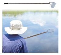 Muestreador de agua de acero inoxidable, Telescopic Water Sampling Dipper 0.6-7m with Graduated Beaker for Lake River(500ml,L 1.1m-300cm(3.6ft-9.8ft))