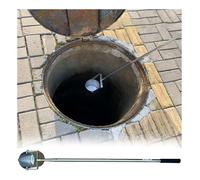 Muestreador de agua retráctil, Diseño de longitud extensible for una fácil recolección de agua.(500ml,2.8-6.5ft(0.86-2m))