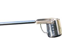 Muestreador de agua telescópico de 500 ml/1000 ml, varilla de muestreo de acero inoxidable ajustable for monitoreo ambiental y análisis de agua.(Stainless Steel,500ML 1.25-5meters)