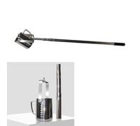 Muestreador de Agua Telescópico, Varilla de Acero Inoxidable, Péndulo, Cucharón, Poste de Muestreo de Agua, Varilla de Muestreo de 2-23 Pies(S1000ML,3.2-8.2ft)