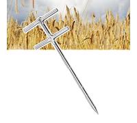 Muestreador de Granos en Polvo de Acero Inoxidable - Sonda de Ranura de 3 Zonas para procesamiento de Alimentos y Fertilizantes de Cemento - 1,5 m (5 pies) de Largo, 32 mm (1 1/4") de diámet