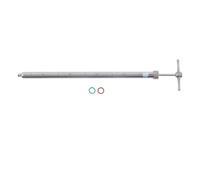 Muestreador de líquidos Escala transparente de acero inoxidable 304 Sonda de muestra de suelo fácil de limpiar para equipos de muestreo de alimentos medicinales 56 cm de longitud