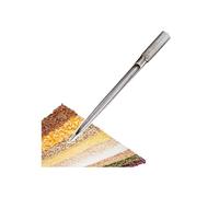 Muestreador de Polvo de Acero Inoxidable de 10 mm de diámetro y 30 cm de Largo. Sonda portátil para Granos de sésamo, Soja y pellets de plástico. Juego de 2, 4 o 6 (2 Unidades de 1